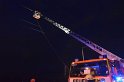 Einsatz BF Hoehenretter Koelner Seilbahn Hoehe Zoobruecke P2325